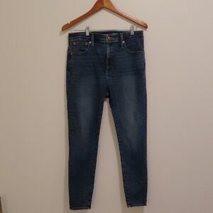 J. Crew Skinny Jeans in Dark Indigo